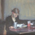 Woman Reading by Quang Ho